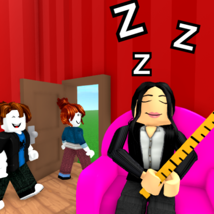 TEAM EVIL TEACHER ESCAPE (TEAMWORK OBBY) screenshot