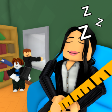 TEAM EVIL TEACHER ESCAPE (TEAMWORK OBBY) screenshot