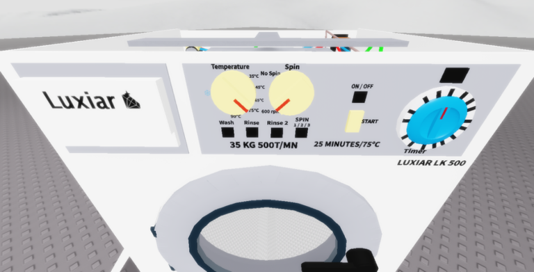 Washing machine that clean you!! (FANMADE) screenshot