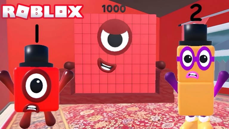 Numberblocks Escape Evil 1000 OBBY screenshot