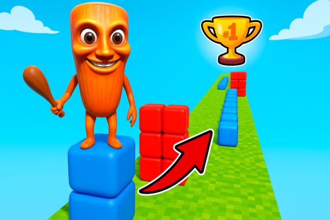 Cube Surfer Obby! screenshot