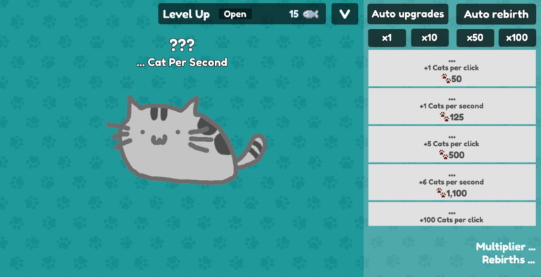 Cat Clicker 🐾[NEW SKINS] screenshot