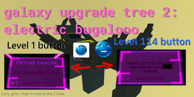 [MUTE MUSIC] The Galaxy Upgrade Tree 2 screenshot