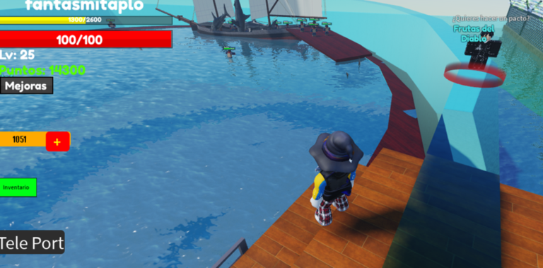 Fishing game screenshot