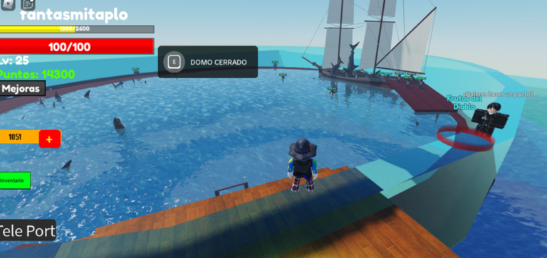 Fishing game screenshot