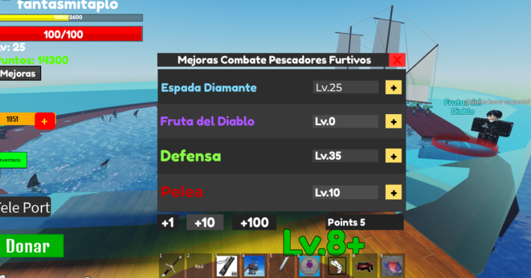 Fishing game screenshot