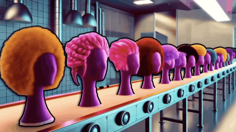 SELL WIGS TO CURE BALDNESS screenshot