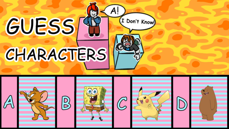 Guess Characters or Die screenshot