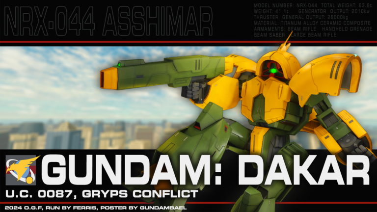 Mobile Suit Gundam: Dakar screenshot