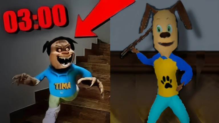 Schoolblox Runaway 3D SKULBOY [TIMOH] screenshot