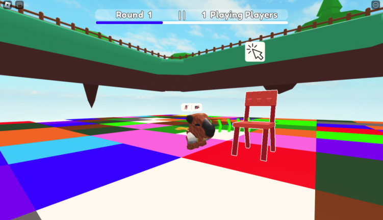 Color Block But Chairs screenshot