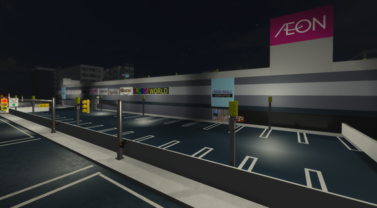 REAL TIME AEON MALL ROBLOX screenshot