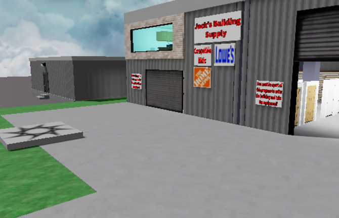 Building supply store with Ceiling Fans screenshot