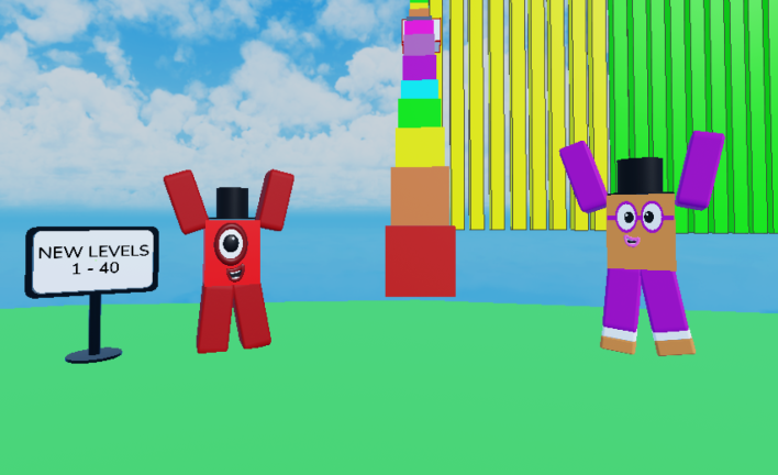 NEW Numberblock Obby [BLOXWORLDTV] screenshot