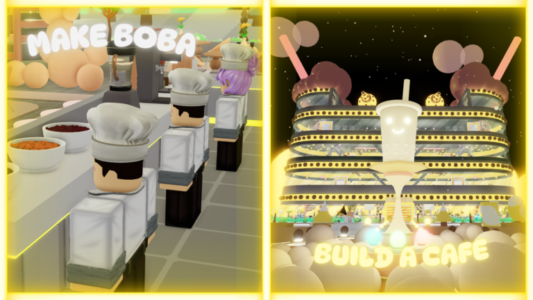 2 Player Boba Cafe Tycoon 🧋 screenshot