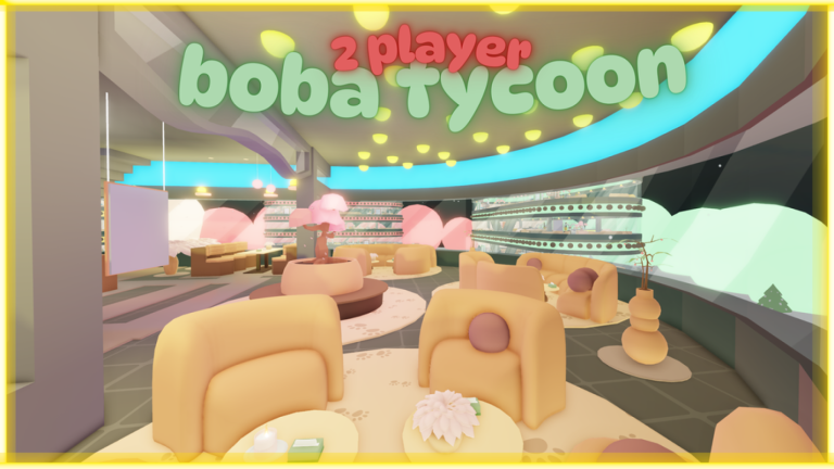 2 Player Boba Cafe Tycoon 🧋 screenshot