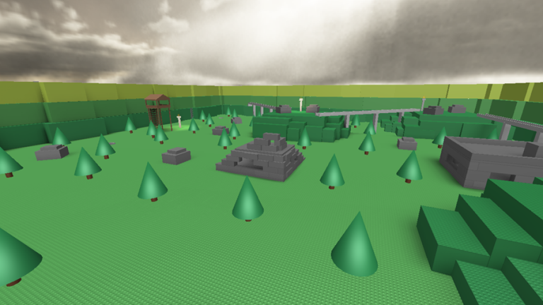 Insta-gib Fight in the Fog screenshot