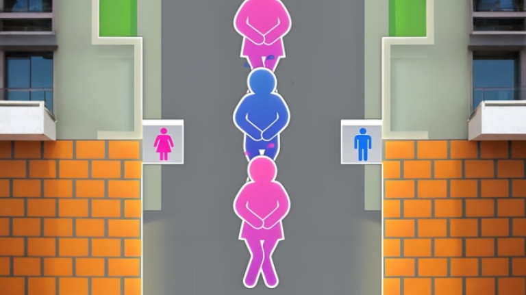 Toilet Line Simulator screenshot