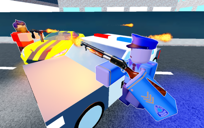 Criminal vs Police AI screenshot