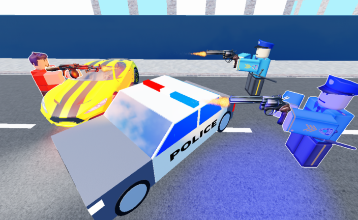 Criminal vs Police AI screenshot