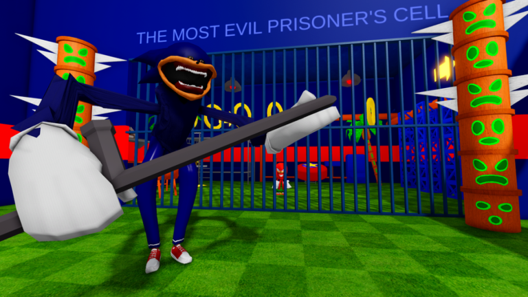 SONIC TAPE'S PRISON RUN OBBY screenshot