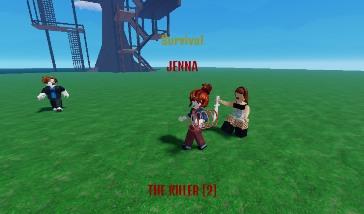 ⭐SURVIVAL JENNA THE KILLER [2]! 🔪 [FREE KATANA!] screenshot