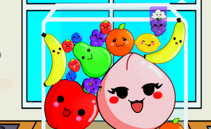 Watermelon Merge Simulator!  [Suika] screenshot