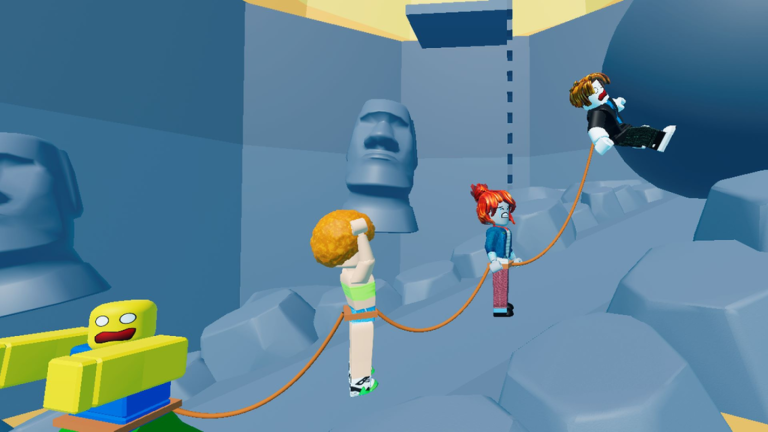 [2-4 Player Obby] Tie Together Tower screenshot