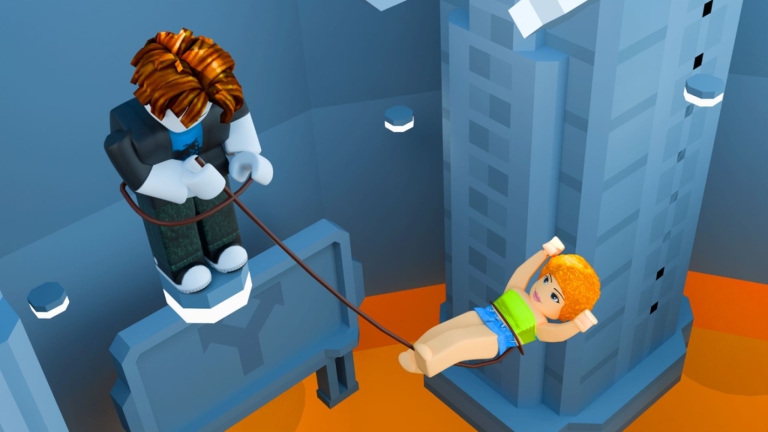 [2-4 Player Obby] Tie Together Tower screenshot