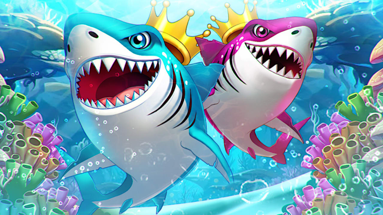 Be the STRONGEST Shark 🦈 [NEW SKIN] screenshot