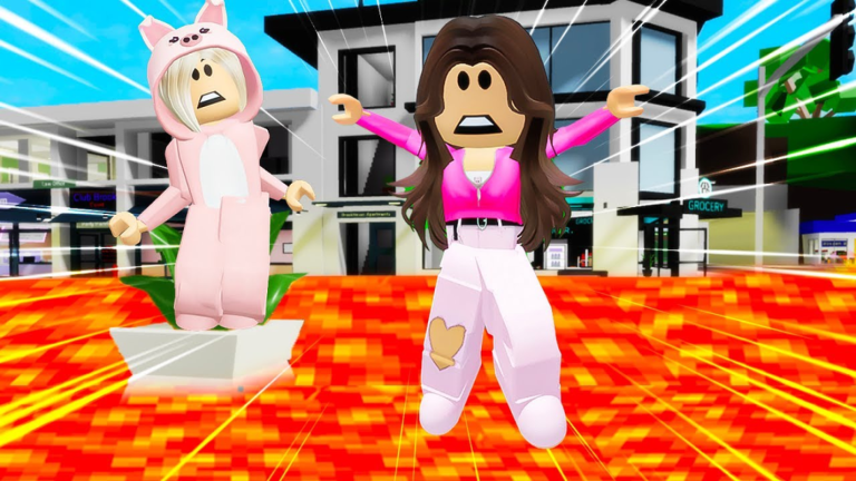 🌋Survive From Raising LAVA🌋 screenshot