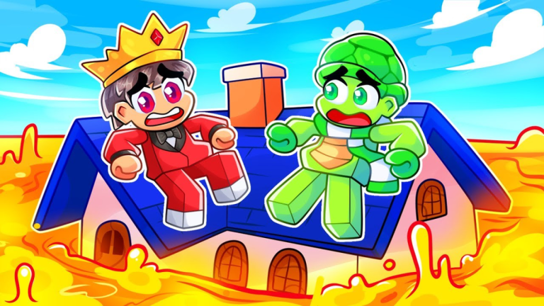 🌋Survive From Raising LAVA🌋 screenshot