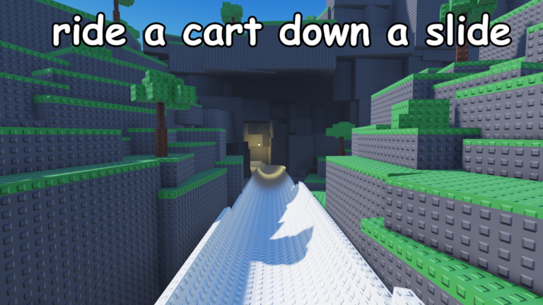 Ride A Cart Down A Slide screenshot