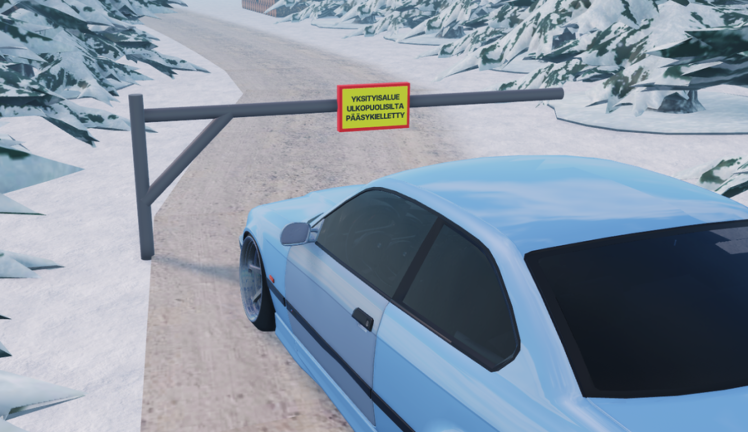 Raunila winter drift (Finland) screenshot