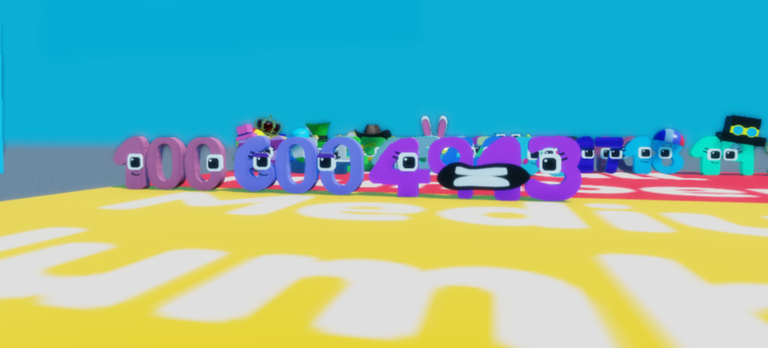 3D Wonderland Numbers Showcase screenshot