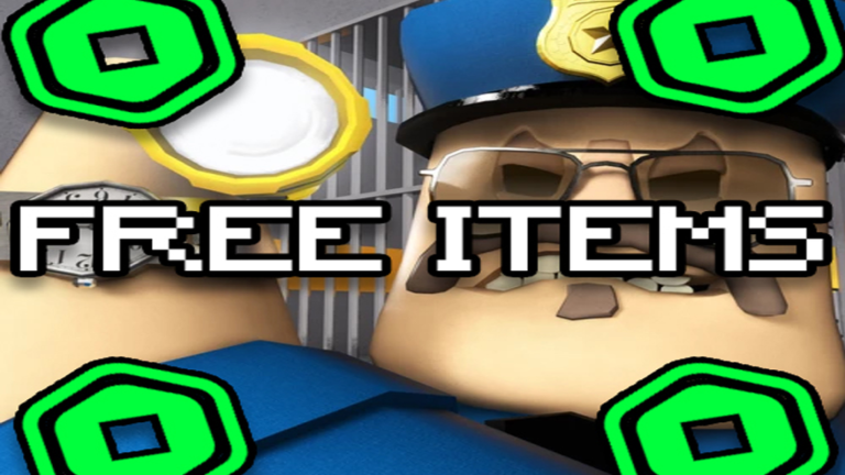 FREE ITEMS BARRY'S PRISON RUN! (OBBY) screenshot