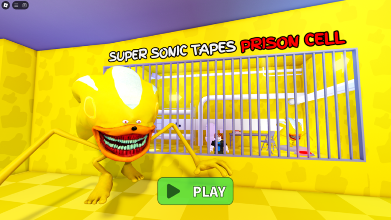 ⭐SUPER SONIC TAPES' PRISON RUN! (Obby) screenshot