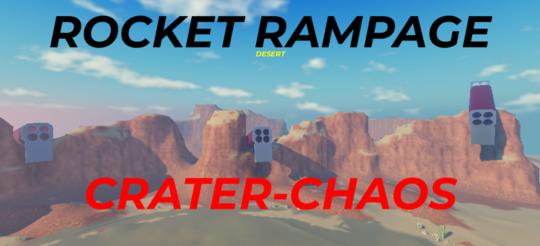 Desert Rocket Rampage: Crater-Chaos screenshot