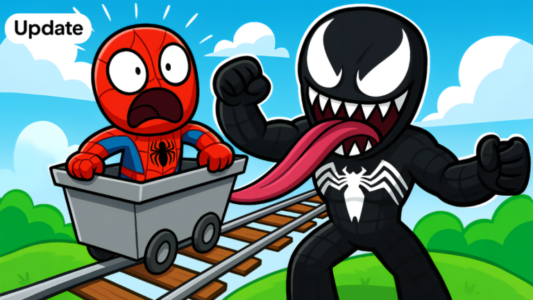 [🕷️NEW🕸️] Cart ride into Venom Spiderman screenshot