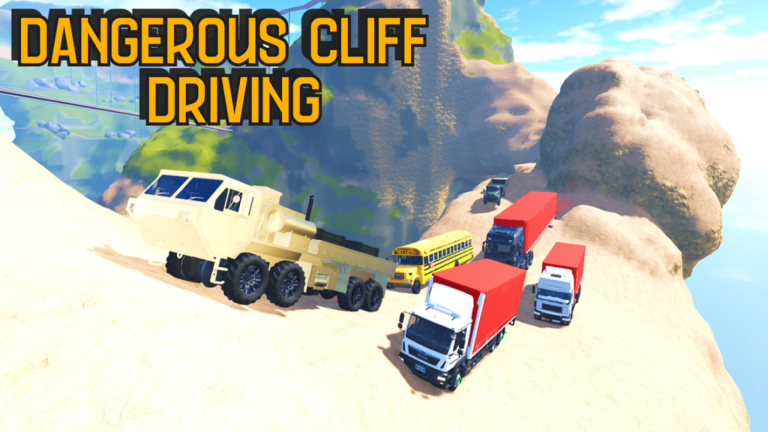Dangerous Cliff Driving 🚚 Truck obby screenshot