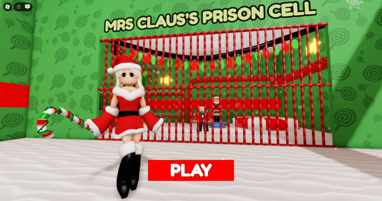 🤶🏻MRS CLAUS'S PRISON RUN! (Obby) screenshot