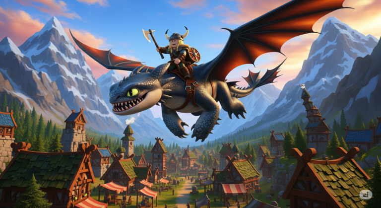 How To Train Your Dragon Tycoon screenshot