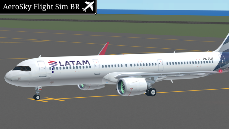 (A320Ceo Avianca) AeroSky Flight Simulator BR Beta screenshot