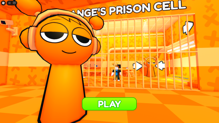 🍊ORANGE SPLANKI'S PRISON RUN! (Obby) screenshot