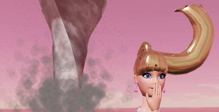 Hair Flip: Tornado Survival! screenshot