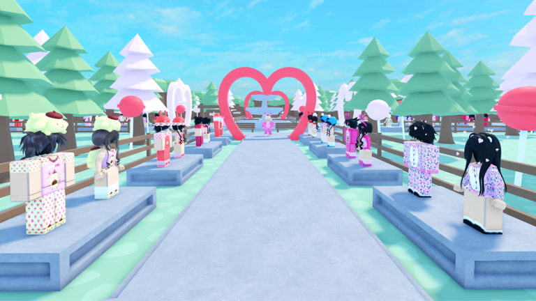 Cute Matching Outfits Homestore (Valentine) screenshot