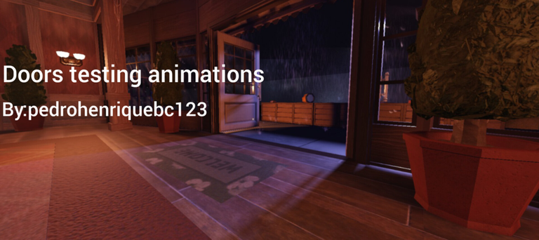 (New update coming soon) Doors Testing Animations screenshot