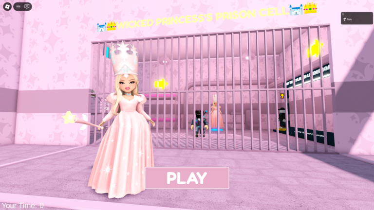 🏰👑WICKED PRINCESS'S PRISON RUN! (Obby)🏰👑  screenshot