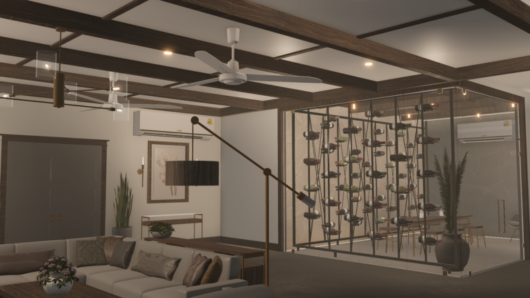 Modern House With Air conditioners V.5 screenshot