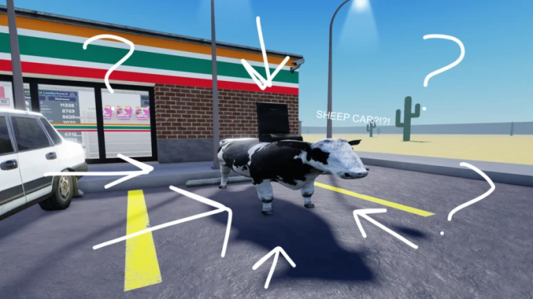 cross a street simulator [UFO UPDATE!👽❄️] screenshot